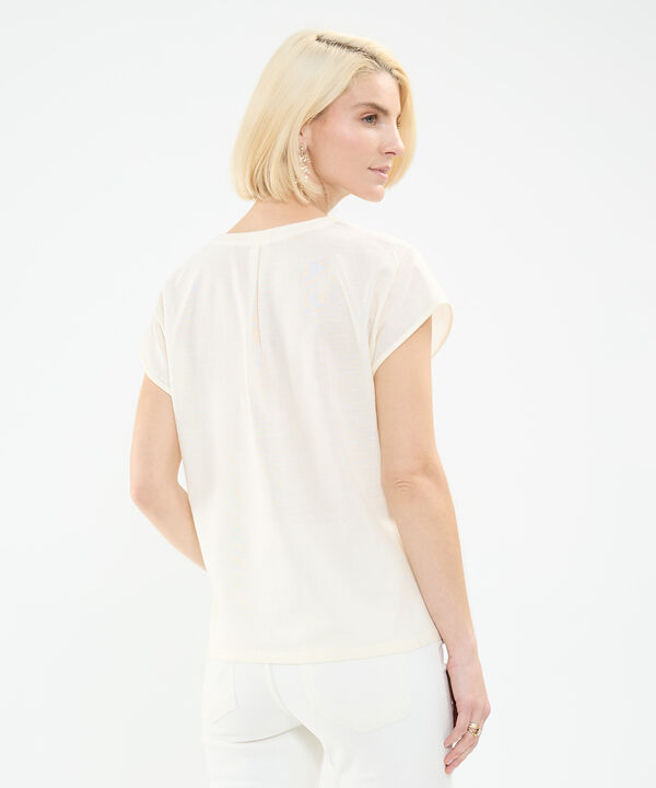 Blusa Bordado Botánico