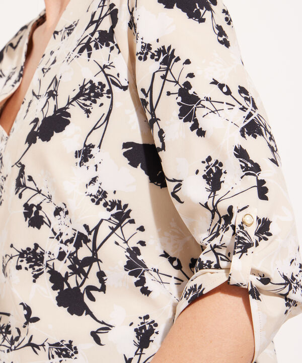 Blusa Manga 3/4 Estampada image number null