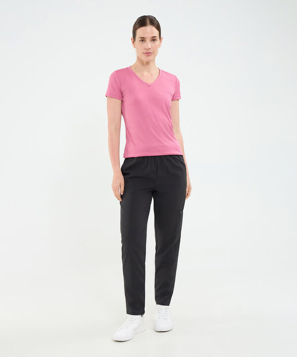 Camiseta Deportiva Cuello en V image number null