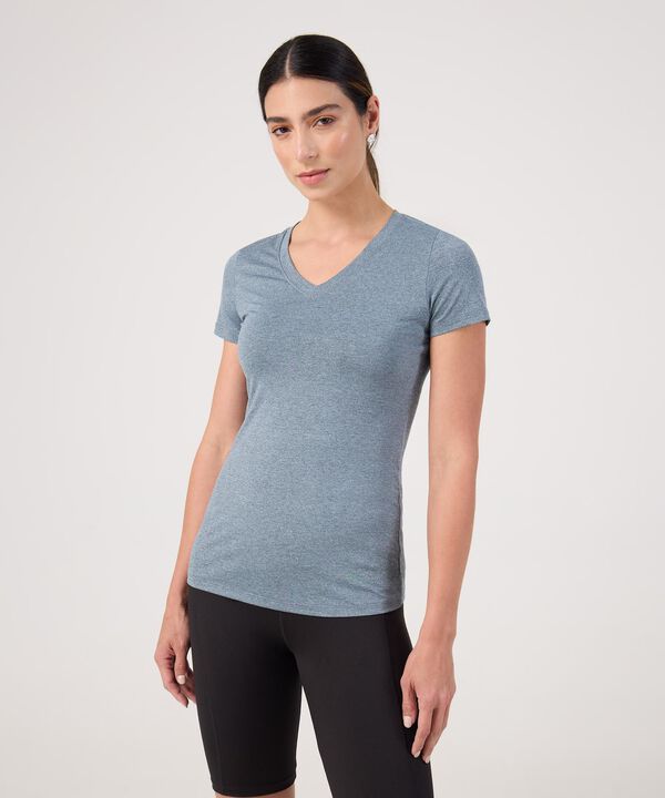 Camiseta Deportiva Jaspeada image number null