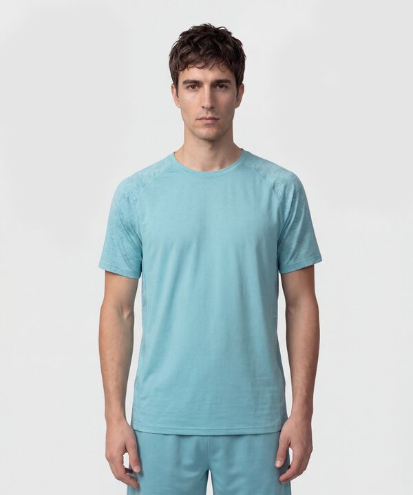 Camiseta Deportiva Con Detalle En Mangas  image number null