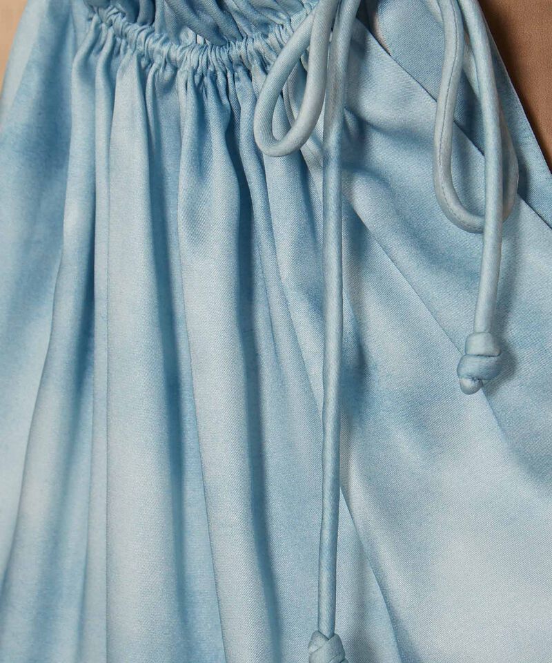 Blusa Con Tunel En Escote  Campaña Beatriz Camacho