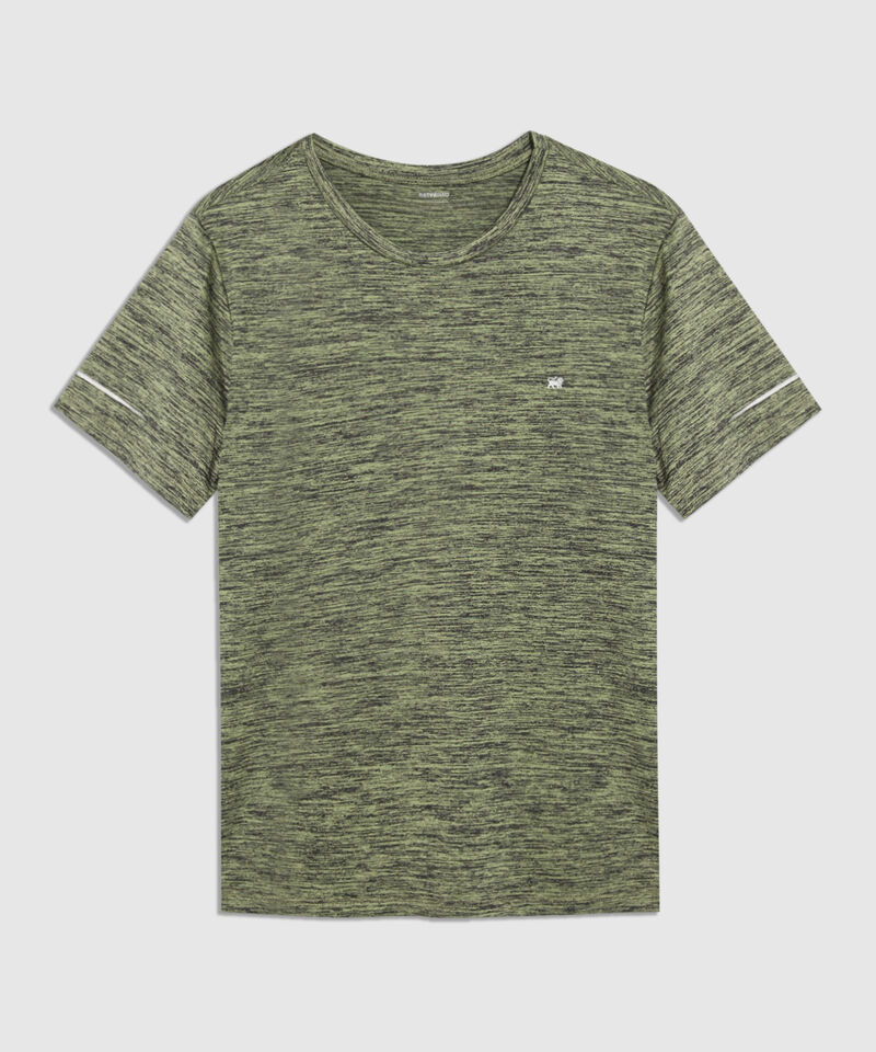 Camiseta Para Hombre De Diseño Deportivo, Cuello Redondo, Manga Corta