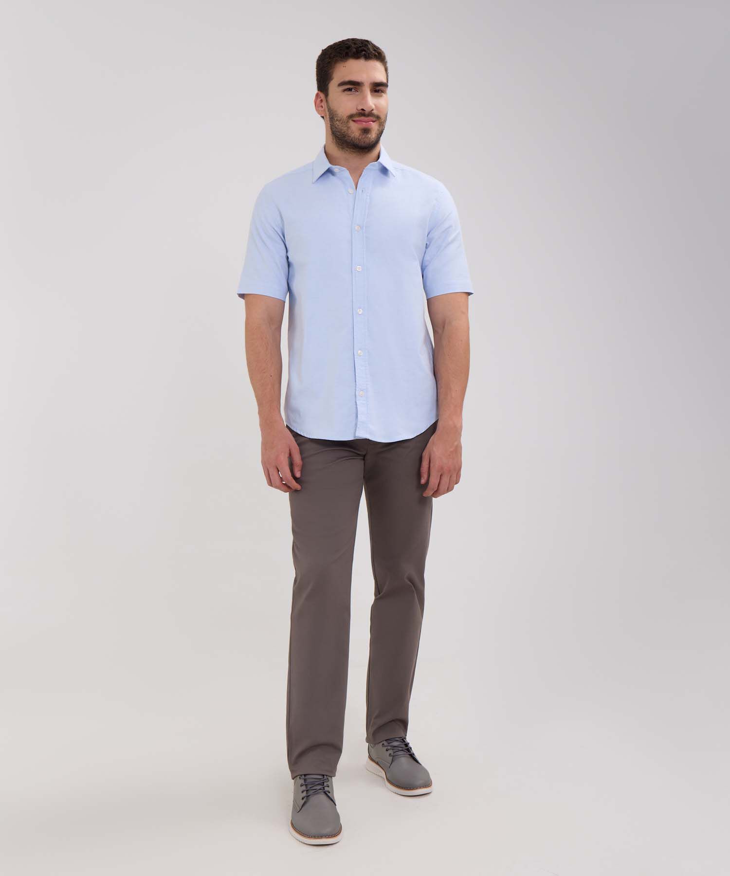 Pantalon Chino Basico Contraste