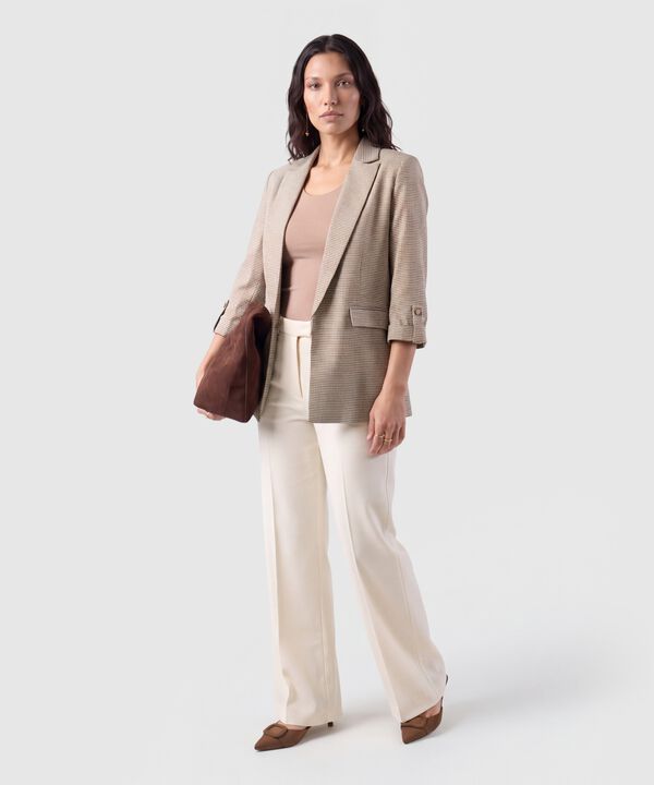 Pantal&oacute;n Bota Semiacampanada Para Mujer