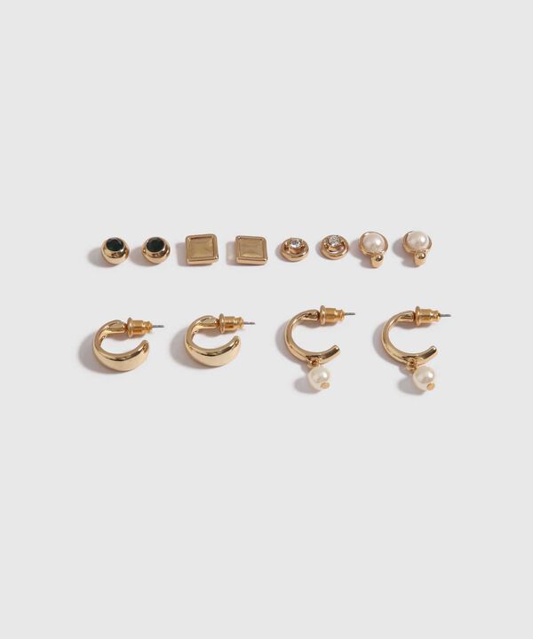 Set x 6 Aretes Dorados image number null