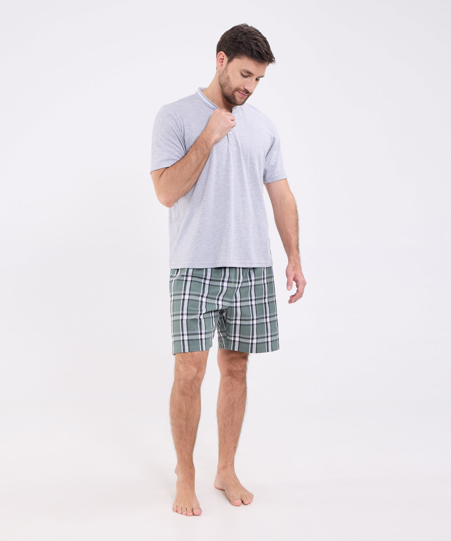 Conjunto de Pijama Manga Corta