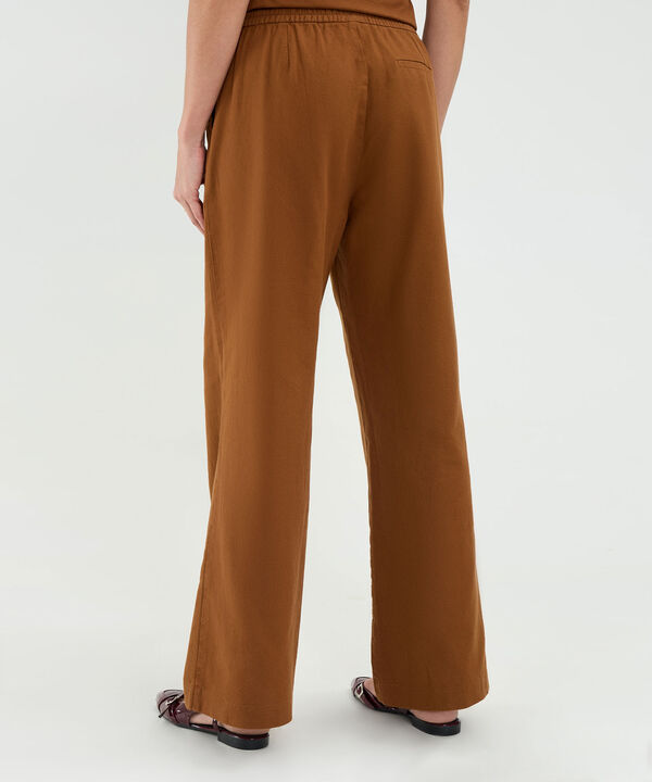 Pantalón en Efecto Lino