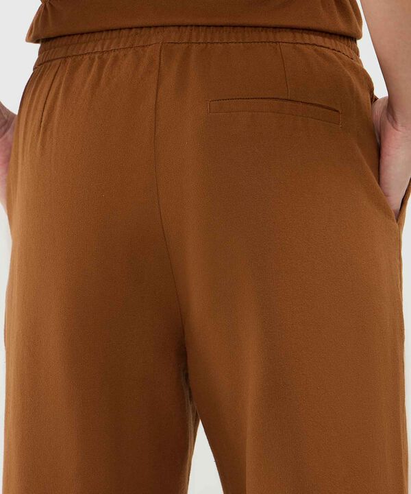 Pantalón en Efecto Lino