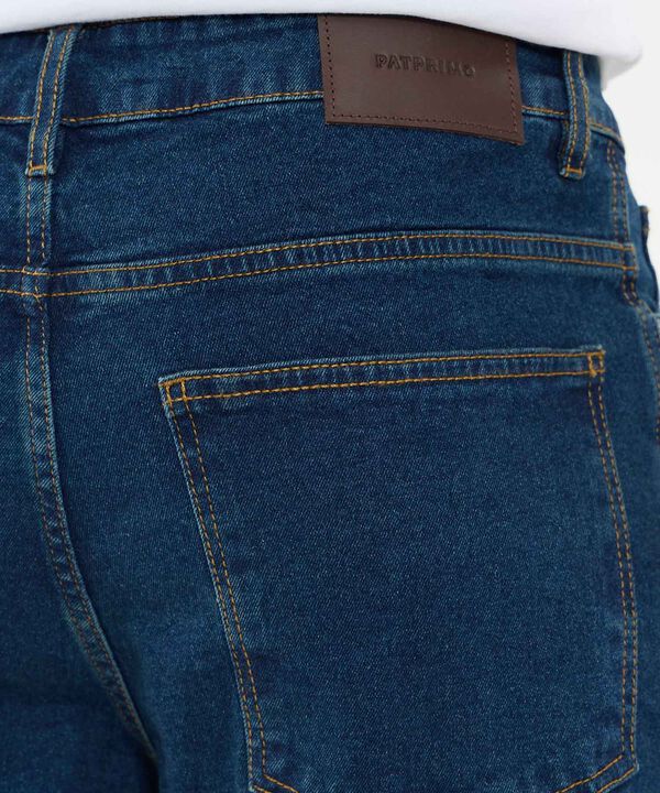 Bermuda Regular Para Hombre