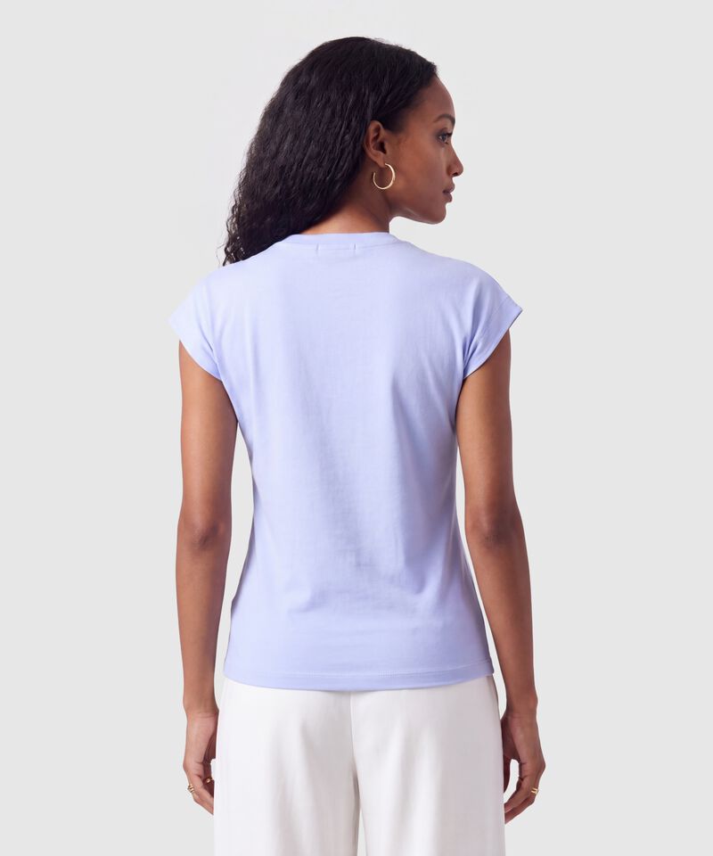 Camiseta Con Bordado Para Mujer