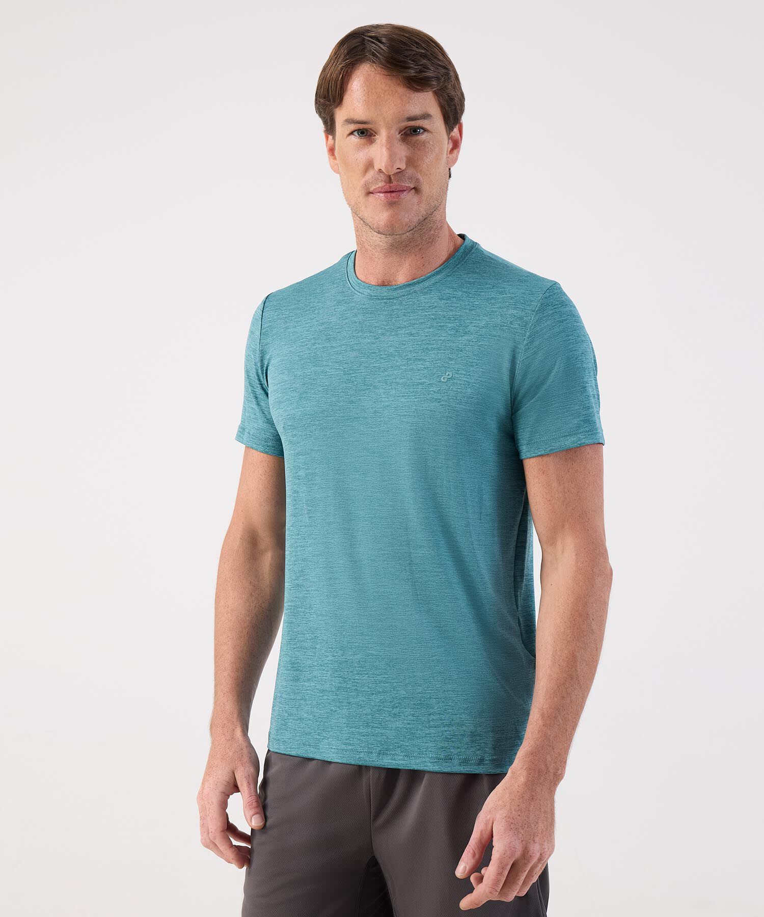 Camiseta Deportiva para Hombre de Tejido Texturizado