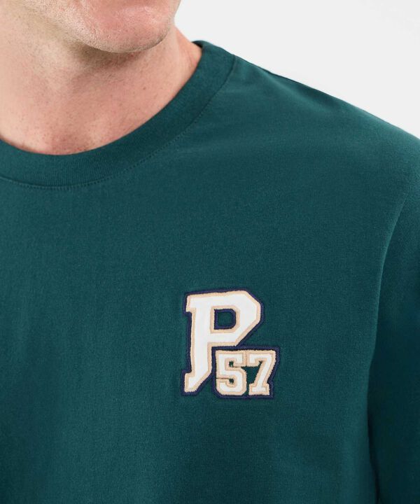 Camiseta Con Bordado Para Hombre image number null