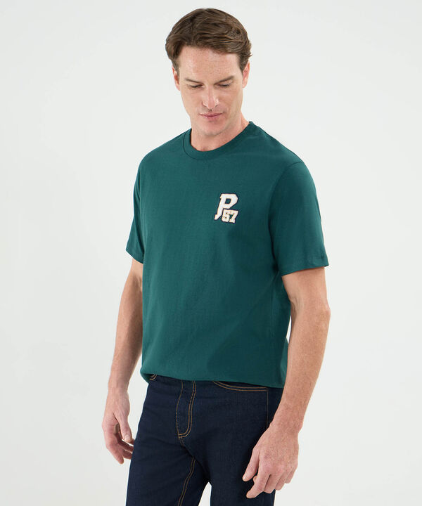 Camiseta Con Bordado Para Hombre image number null
