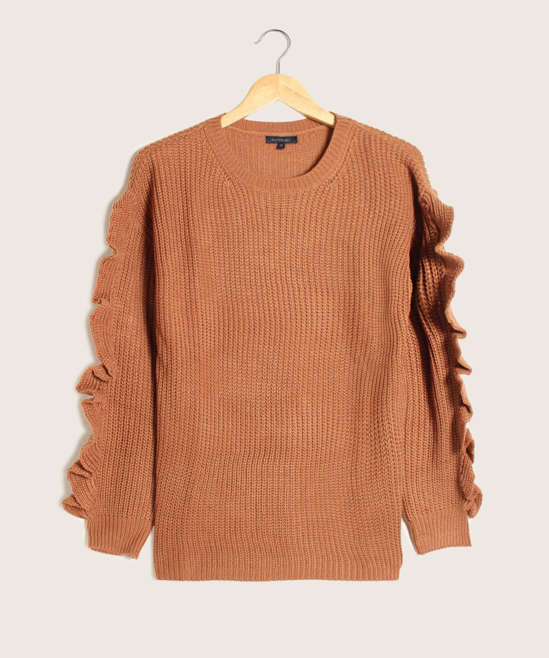Saco Cuello Redondo Con Bolero