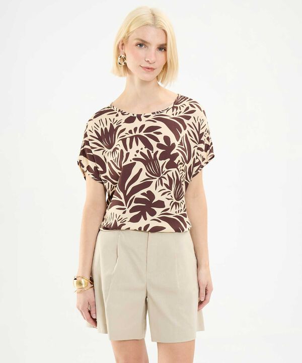 Blusa Estampado Botánico image number null