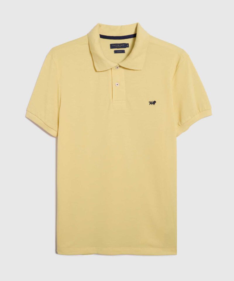 Polo Tejido Unicolor Cuello Y Puños Tejidos,Sin Bolsillo Con Hiladillo.