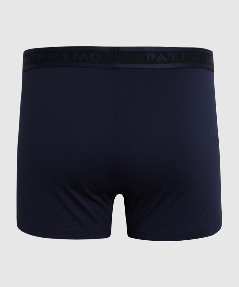 B&oacute;xer Medio Unicolor Para Hombre