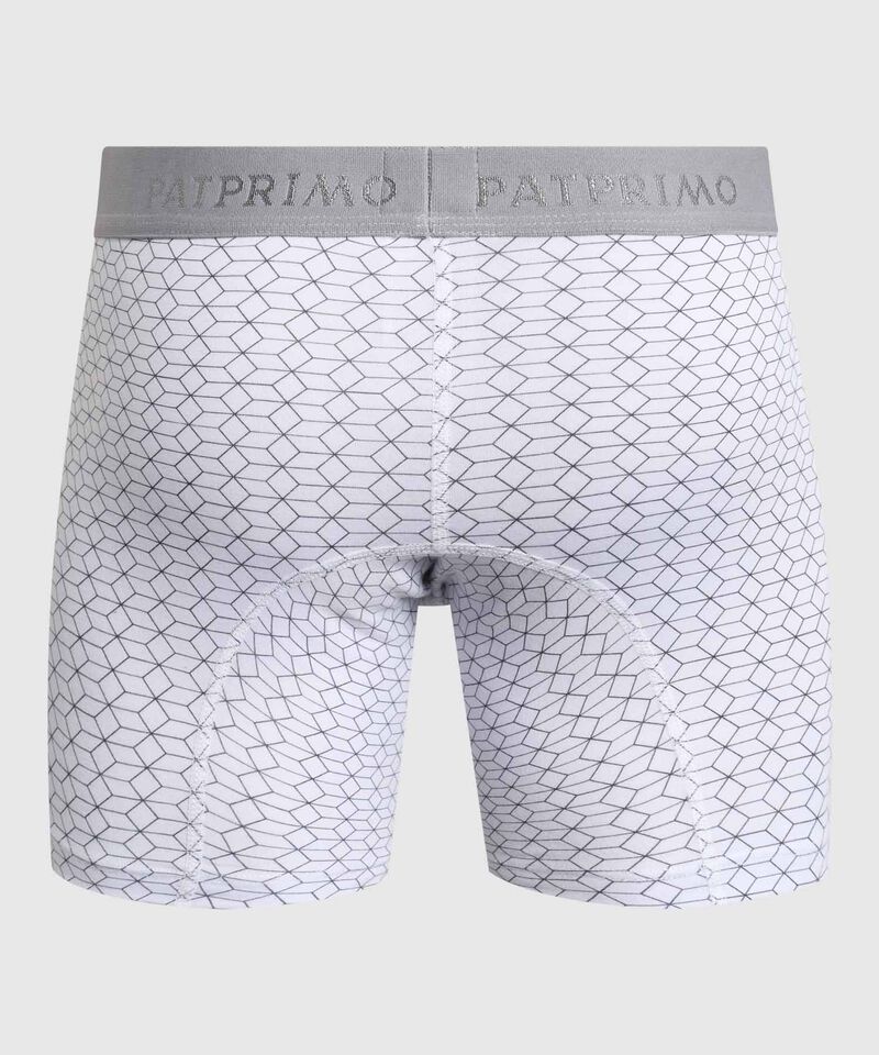 B&oacute;xer Medio Con Estampado Para Hombre