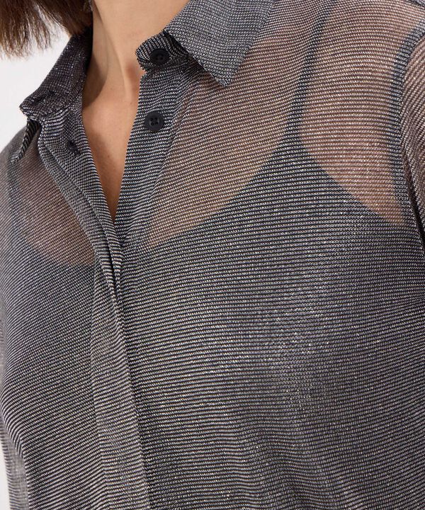 Camisa con Lurex image number null