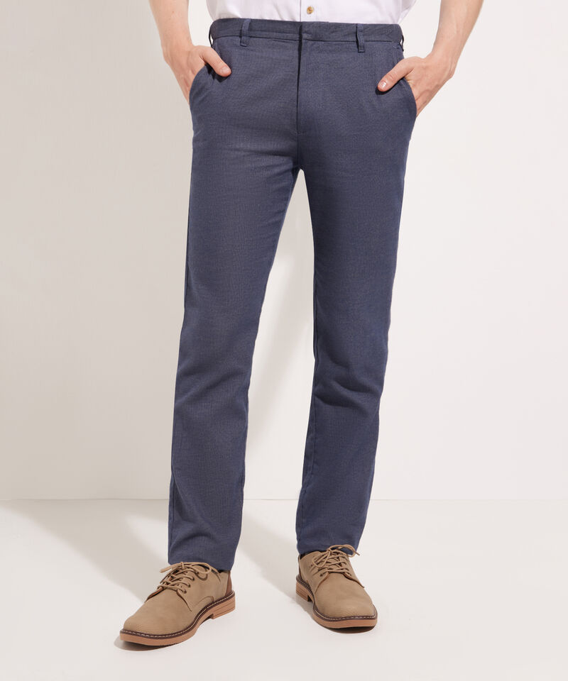Pantal&oacute;n Chino Con Detalles De Pretina