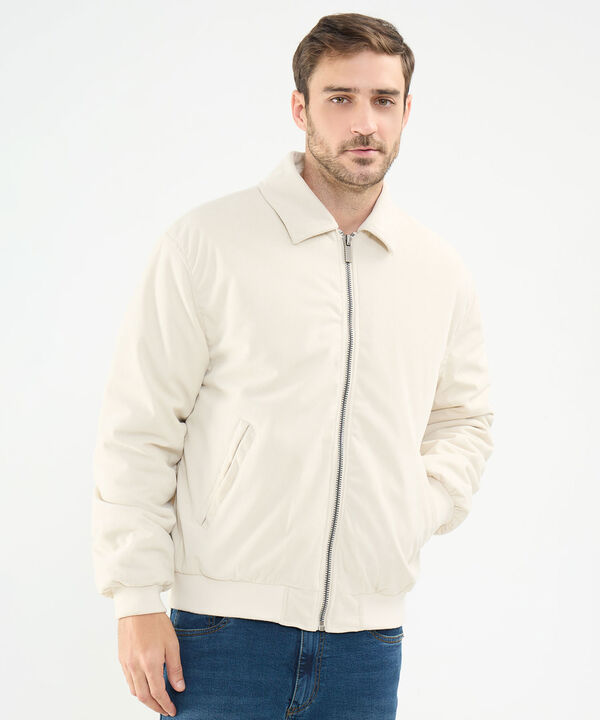 Chaqueta De Pana Acolchada image number null