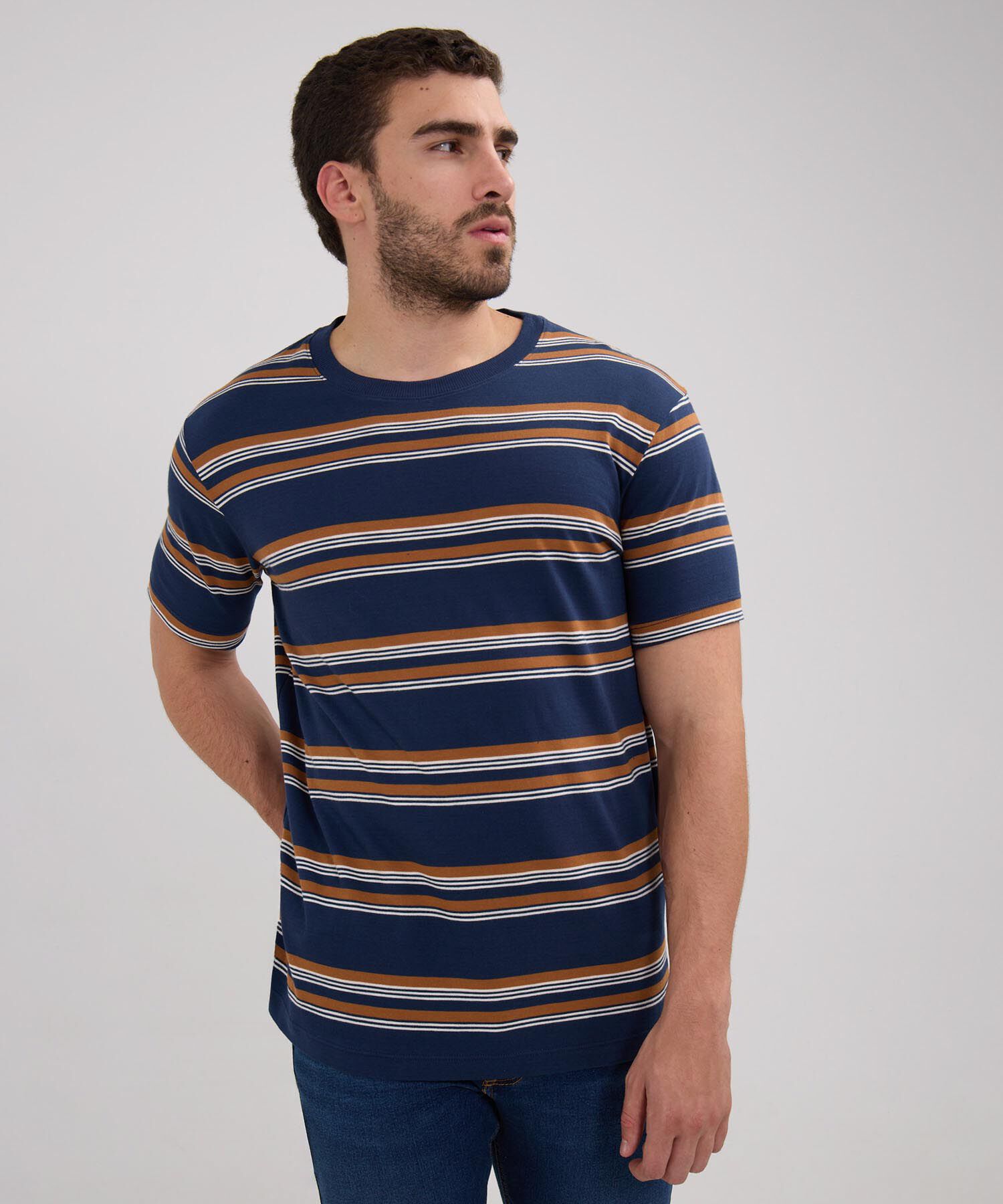 Camiseta Manga Corta Cuello Redondo