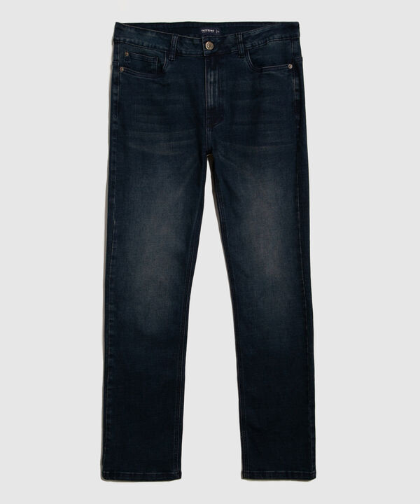 Jeans Regular Tono Oscuro