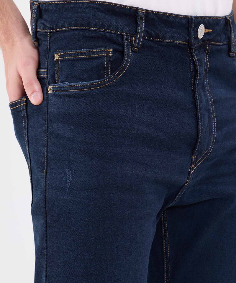 Jeans Regular Tono Oscuro