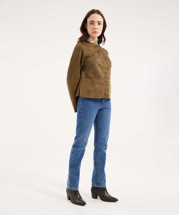 Chaqueta en Suede