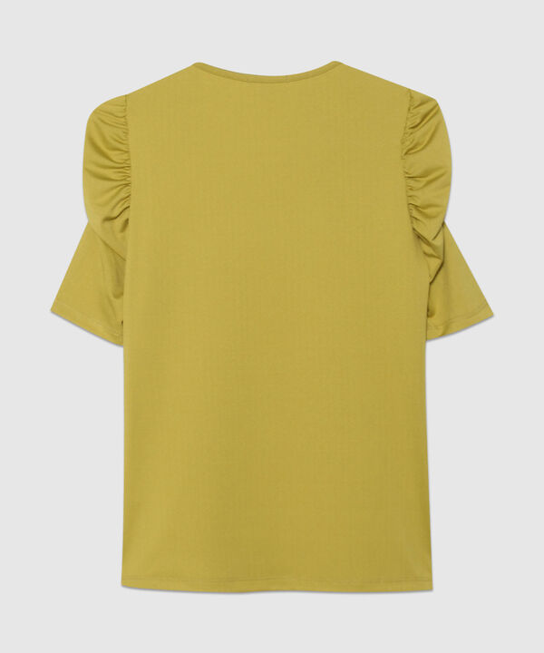 Camiseta Manga Corta en Ruche