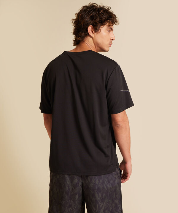 Camiseta Para Hombre De Diseño Deportivo, Cuello Redondo, Manga Corta