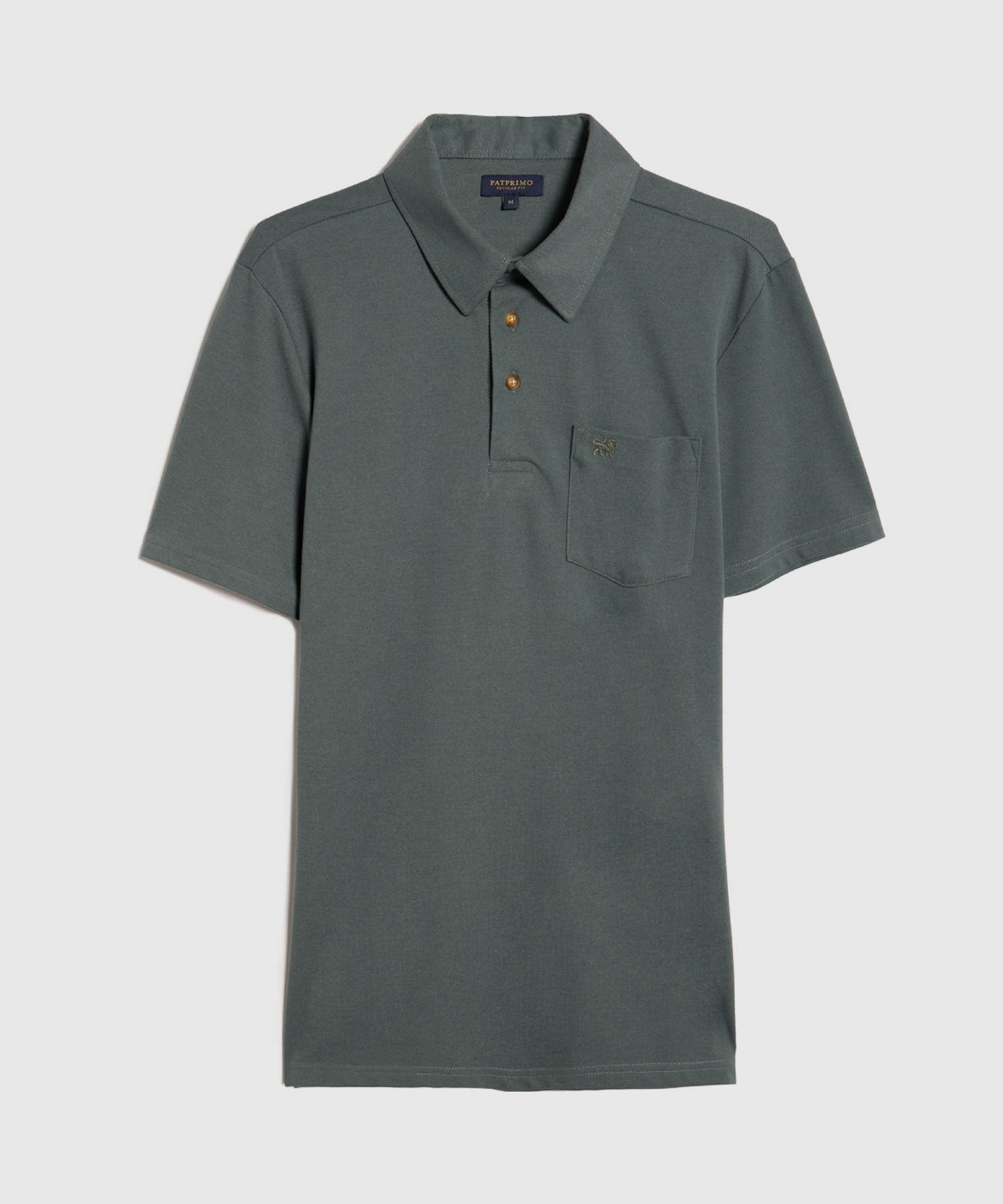 Polo Unicolor Cuello Duro