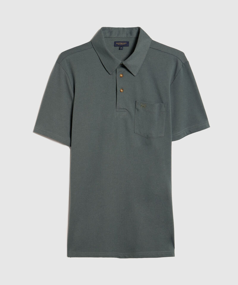 Polo Unicolor Cuello Duro