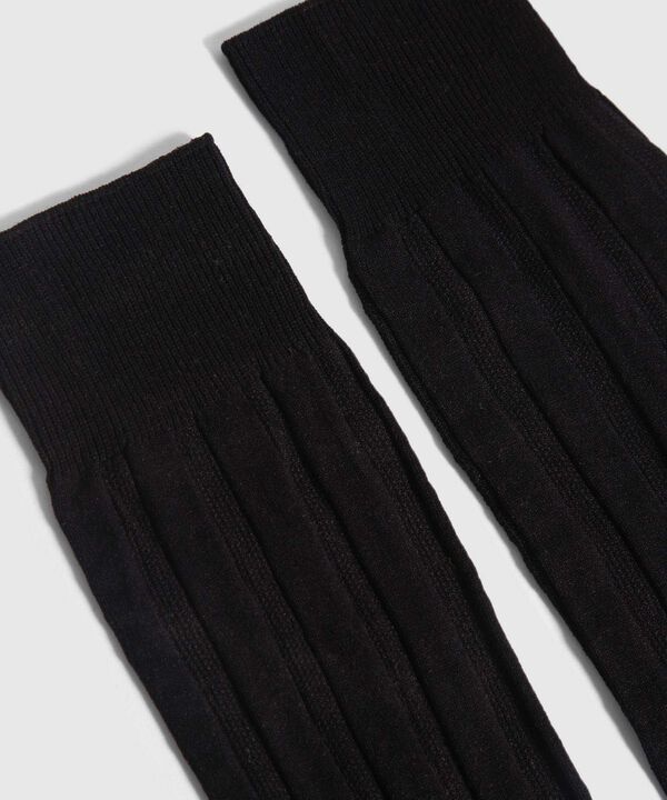 Medias Nylon Acanalada image number null