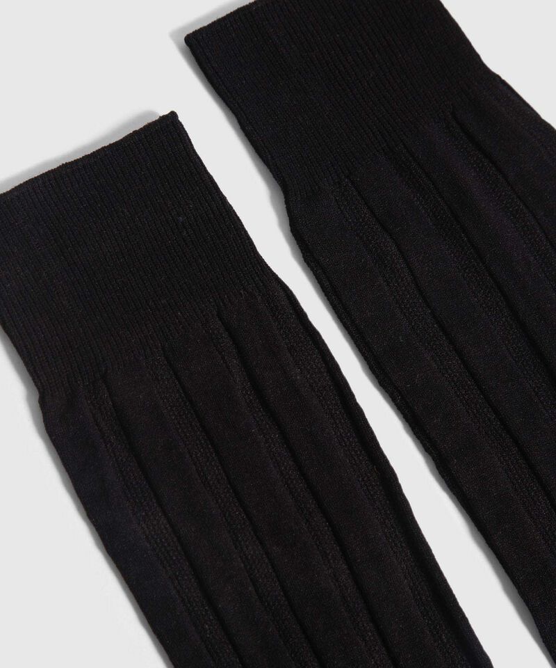 Medias Nylon Acanalada