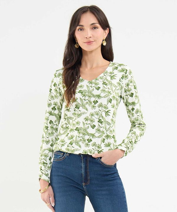 Camiseta Manga Larga Estampada image number null