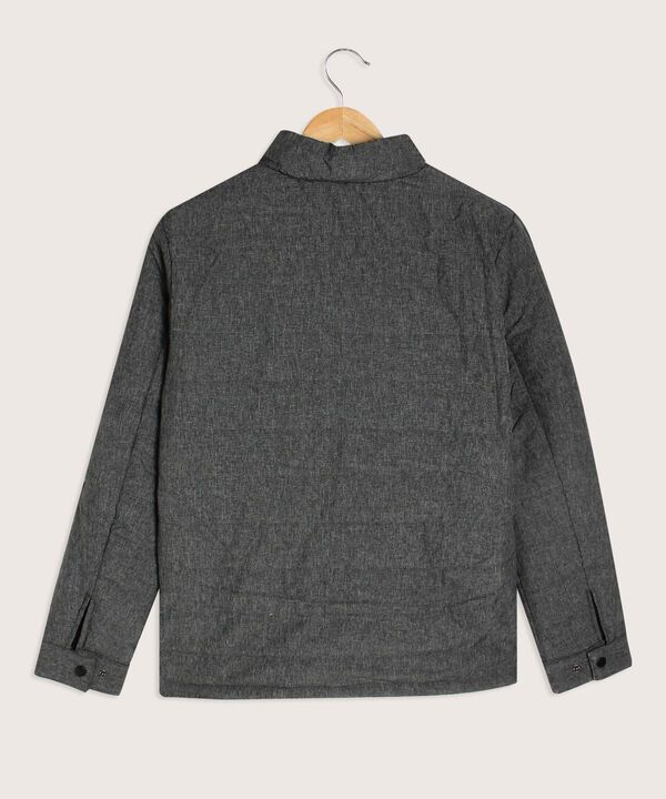 Chaqueta Acolchada Con Tejido Prete&ntilde;ido image number null