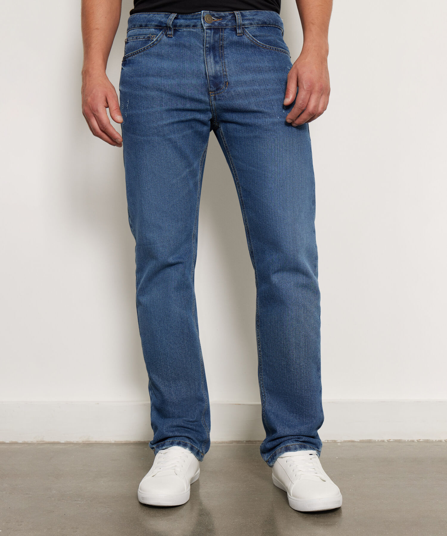 Jean Regular Tono Azul Medio