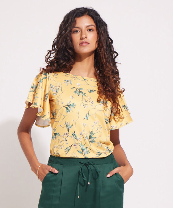 Camiseta Manga Corta Estampada