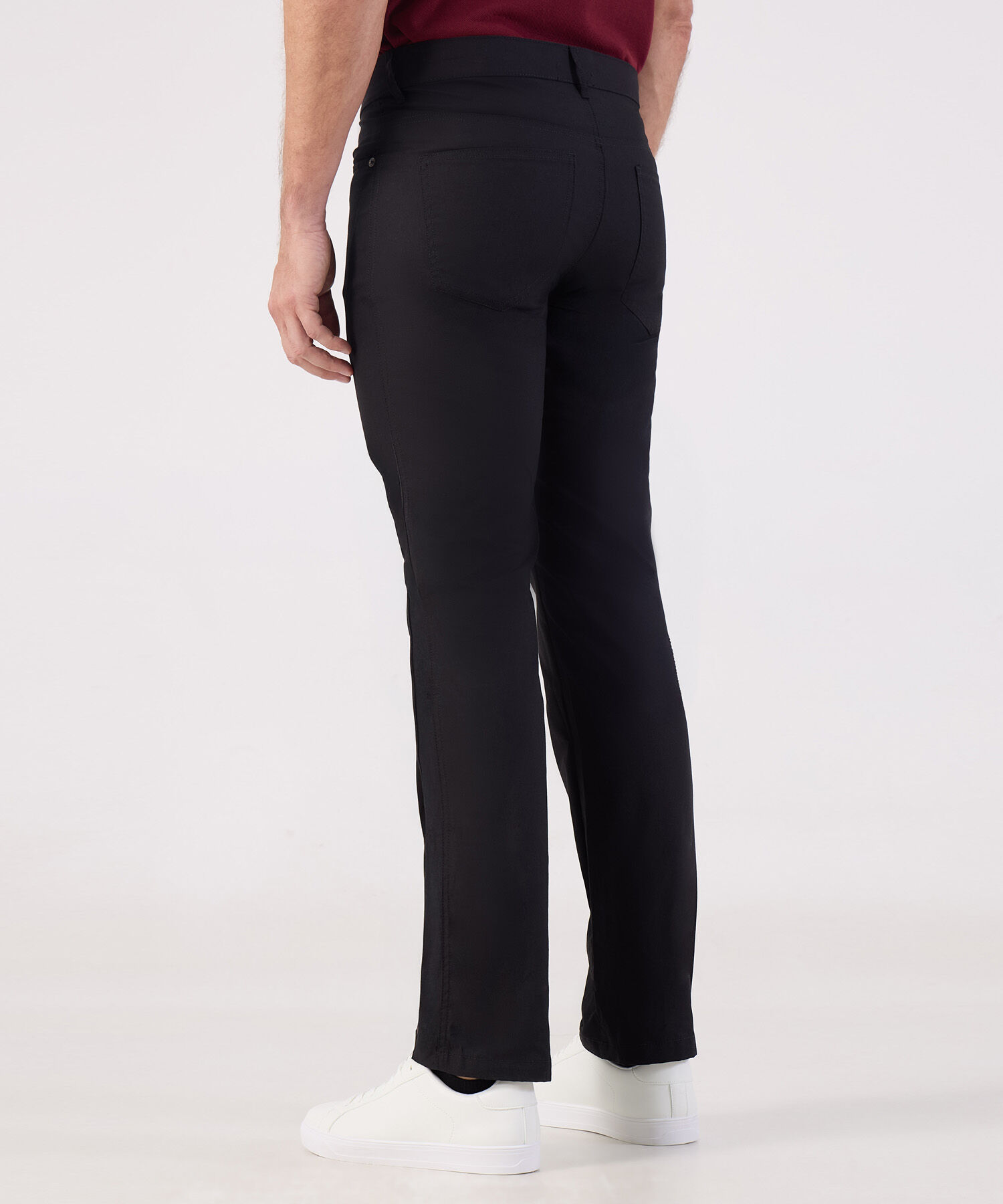 Pantalon Unicolor, 5 Bolsillos