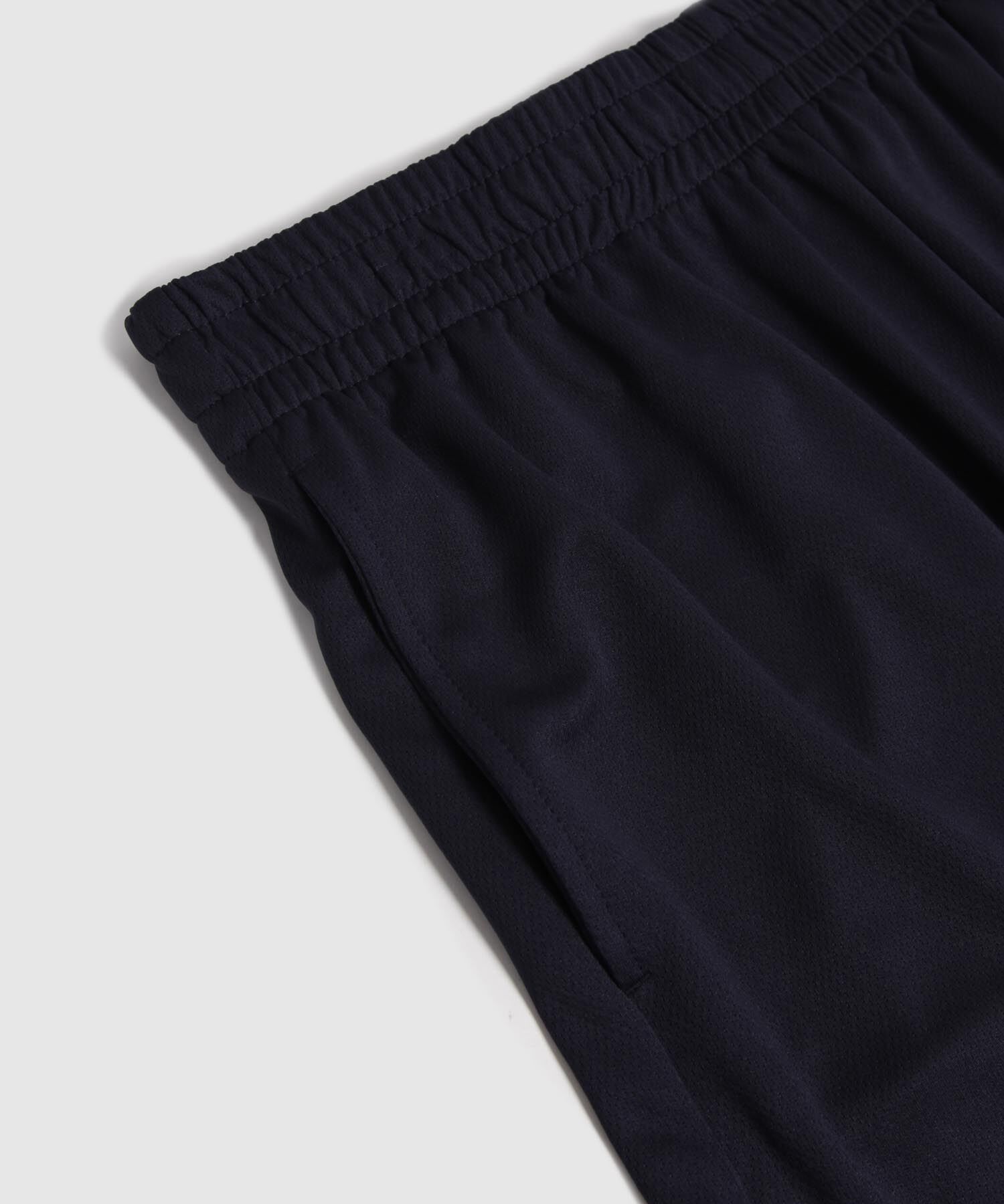 Bermuda Punto Unicolor Con Bolsillos