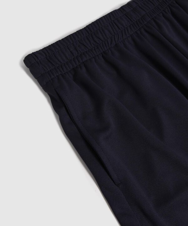 Bermuda Punto Unicolor Con Bolsillos image number null