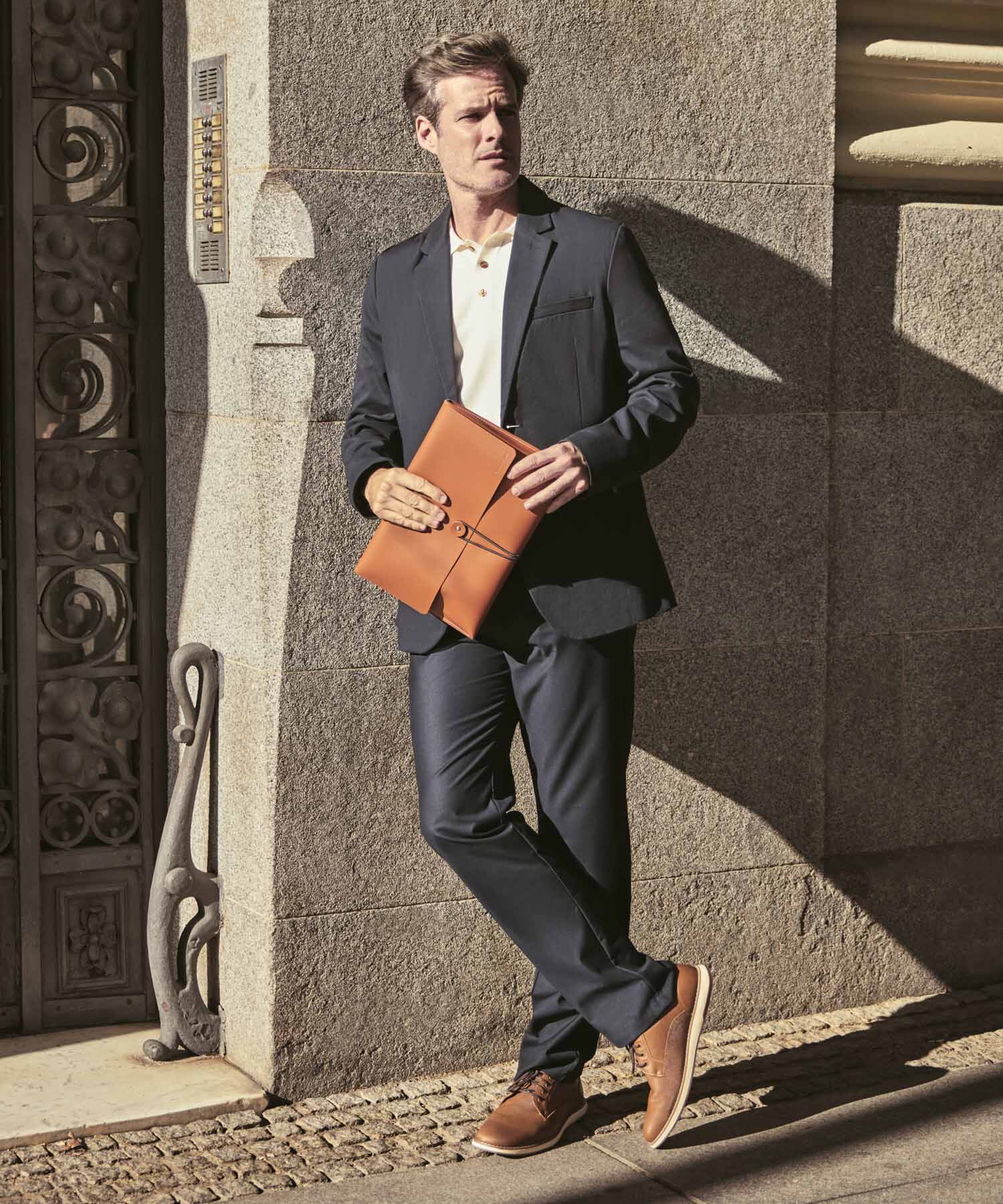 Pantal&oacute;n Chino Unicolor Para Hombre