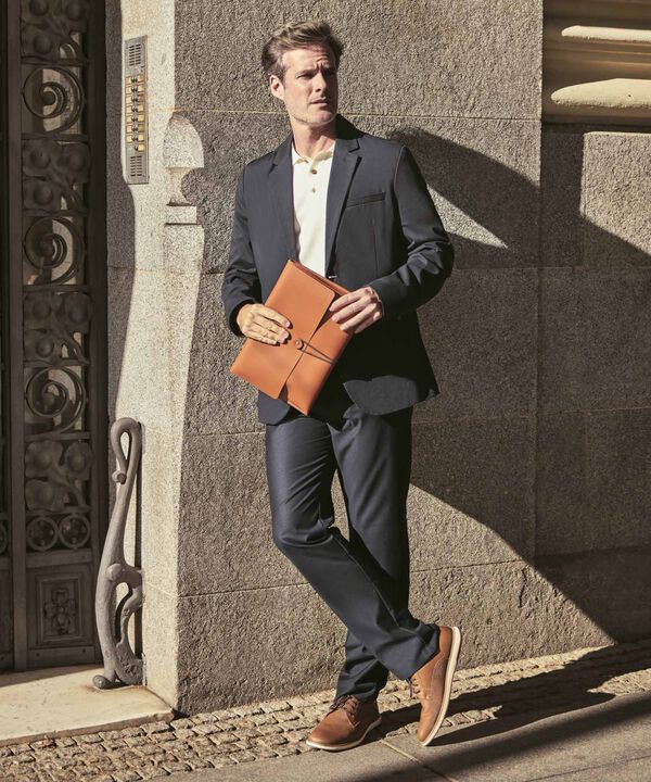 Pantal&oacute;n Chino Unicolor Para Hombre image number null