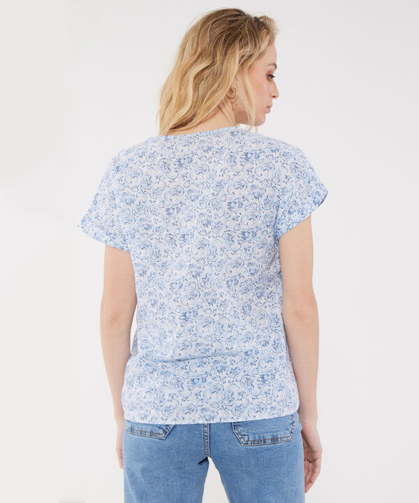 Blusa Manga Corta Estampada image number null