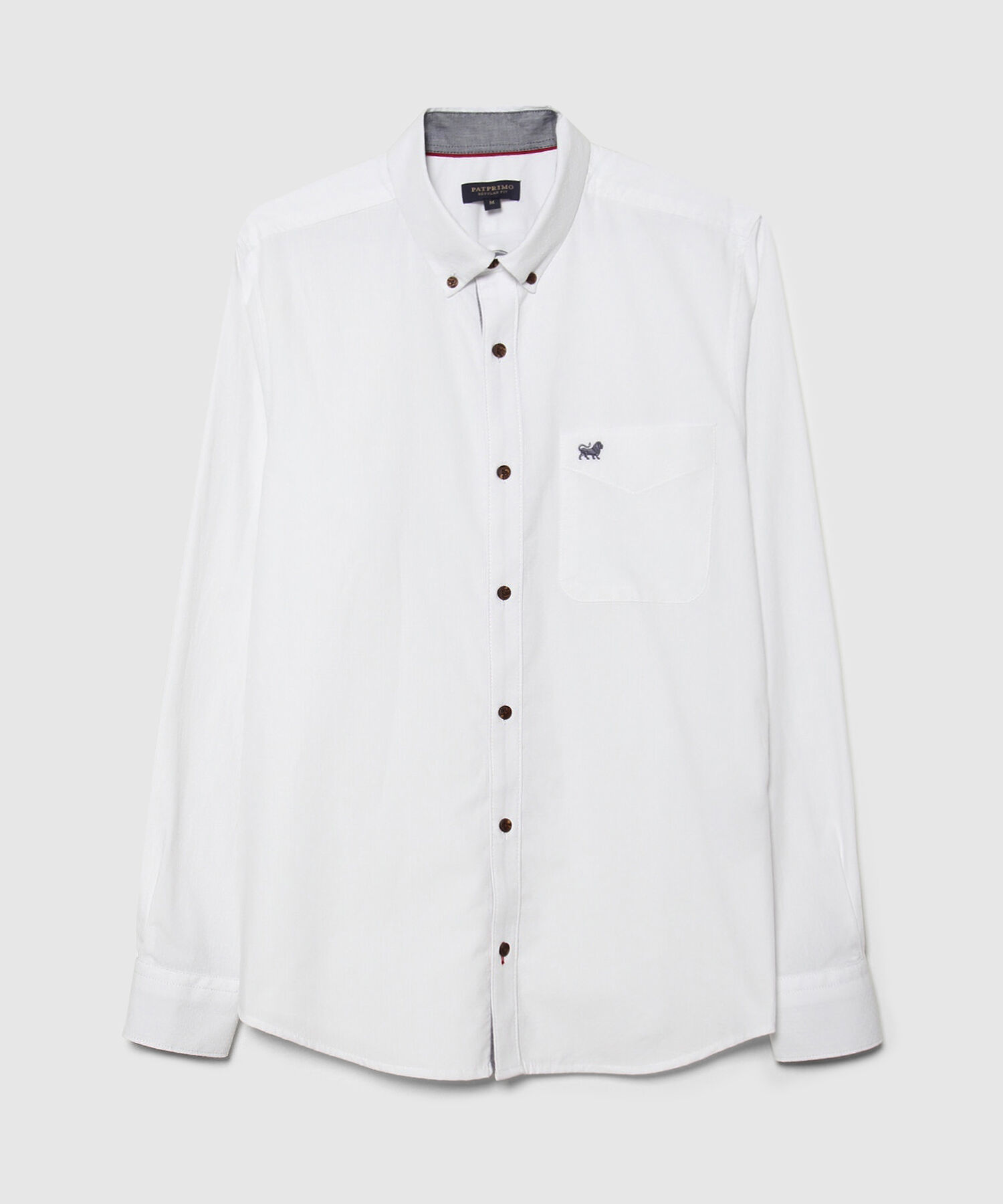 Camisa Manga Larga Unicolor