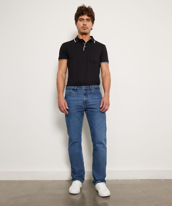 Jean Regular Tono Azul Medio