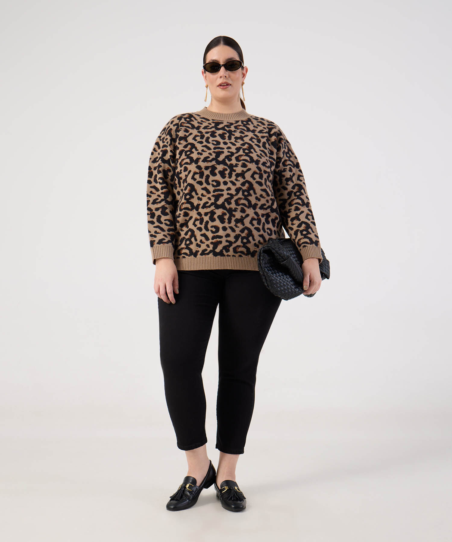 Buzo animal print para mujer curvy
