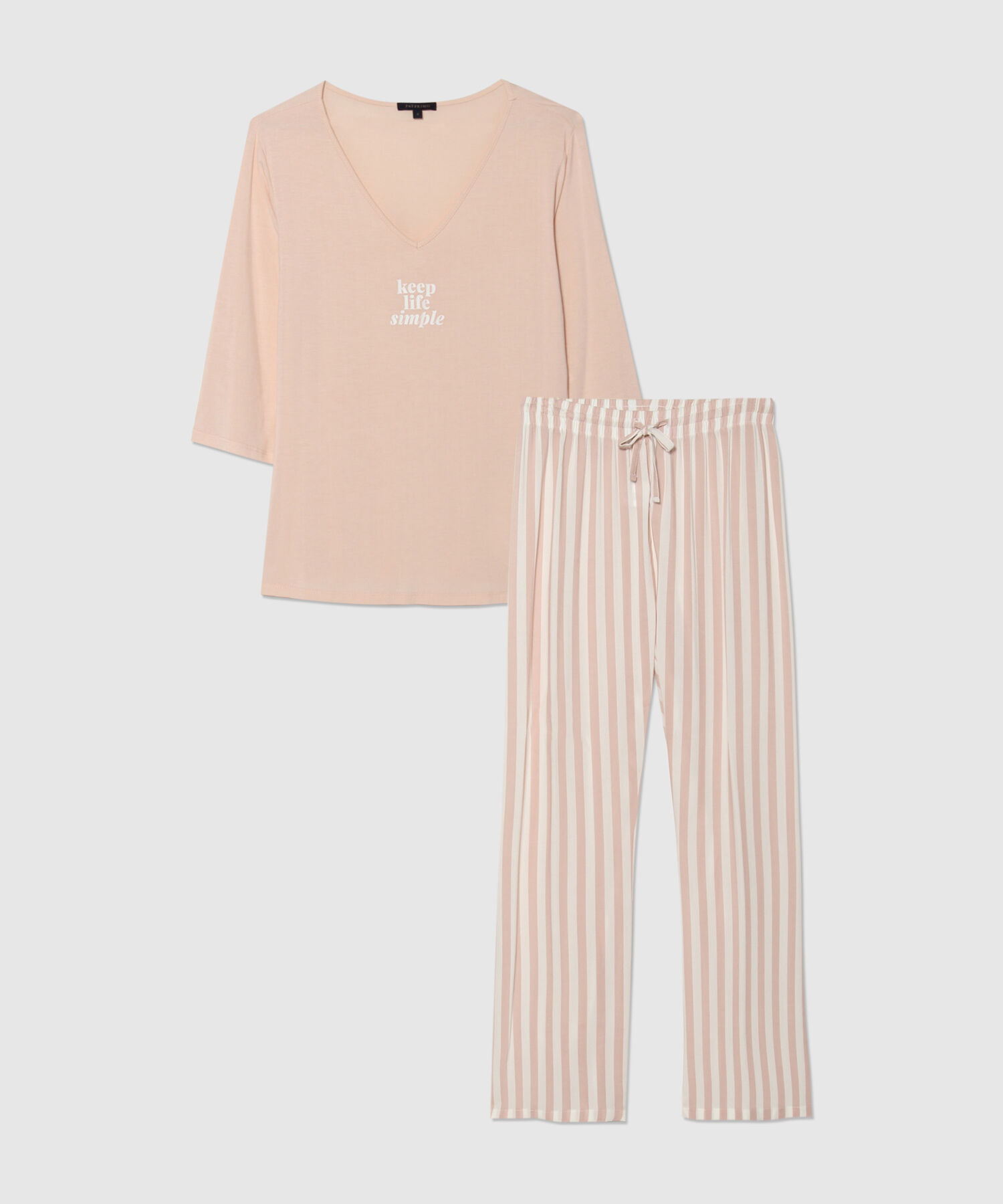 Conjunto de Pijama Manga 3/4